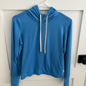Vuori Blue Long Sleeve Relaxed Hoodie